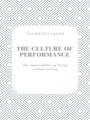 cover image of The Culture of Performance
